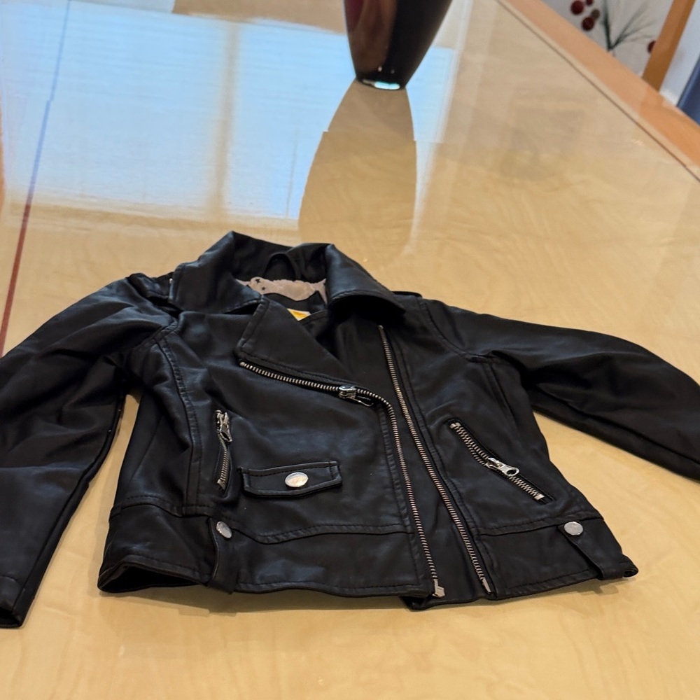 C&C California Black Leather Jacket